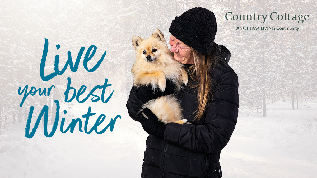 Live your best winter country cottage