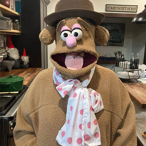 Fozzie bear costume